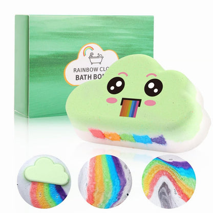 Rainbow Bath Bomb