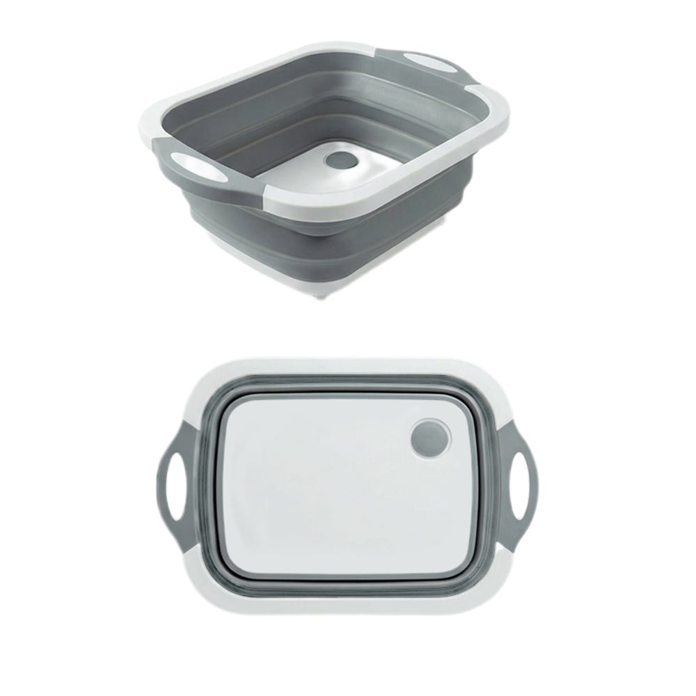 Portable Multi-function Collapsible Dish Tub