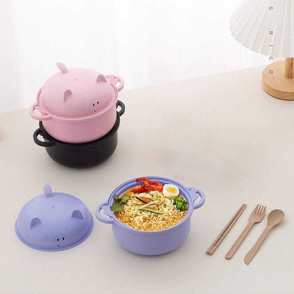 Portable Ramen Noodle Bowl Set