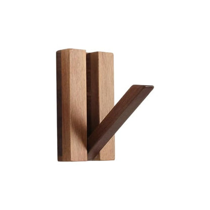 Solid Wood Piano Key Coat Hook