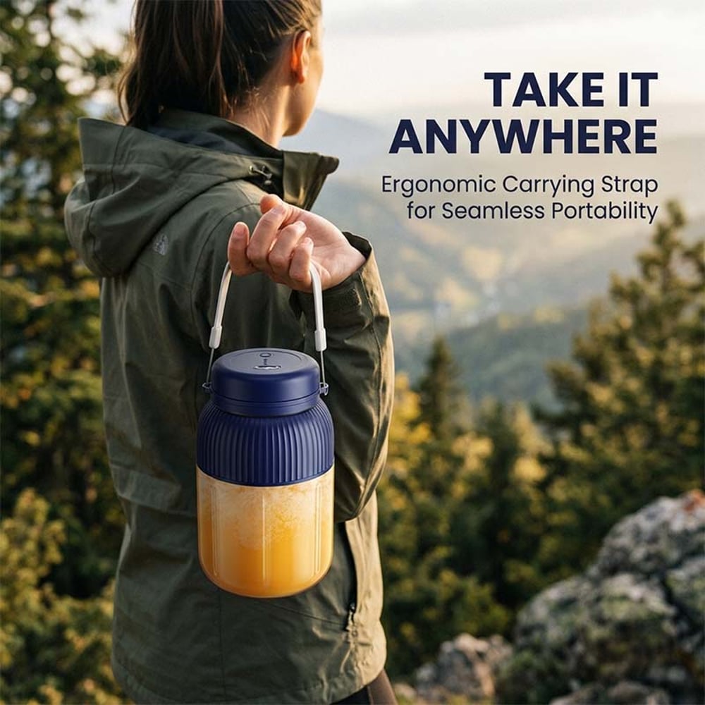 Portable Rechargeable Wireless Juicer Cup