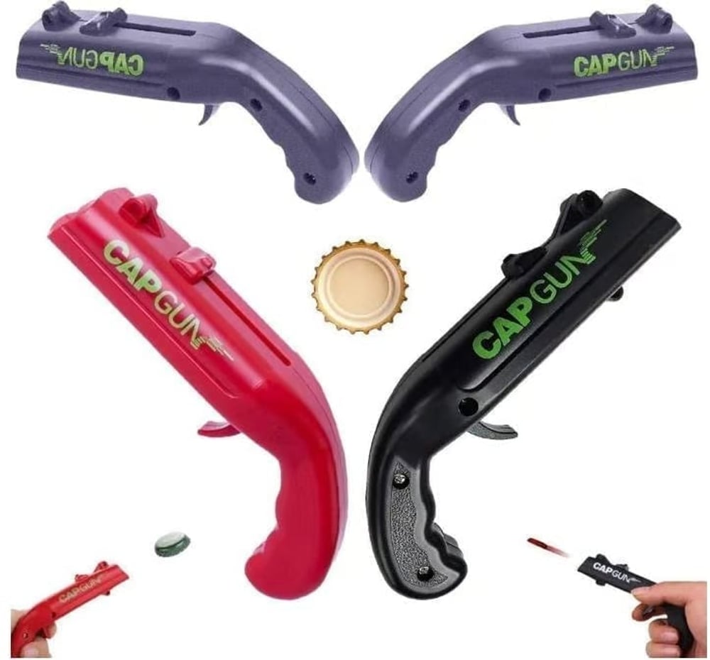 New Cap Gun Bottle Opener