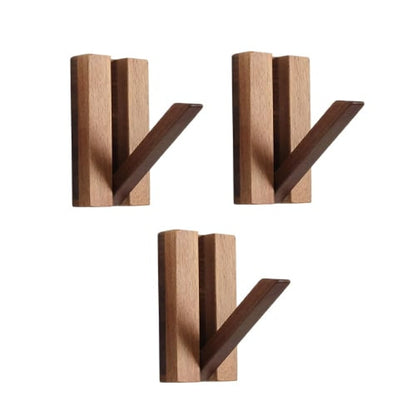 Solid Wood Piano Key Coat Hook